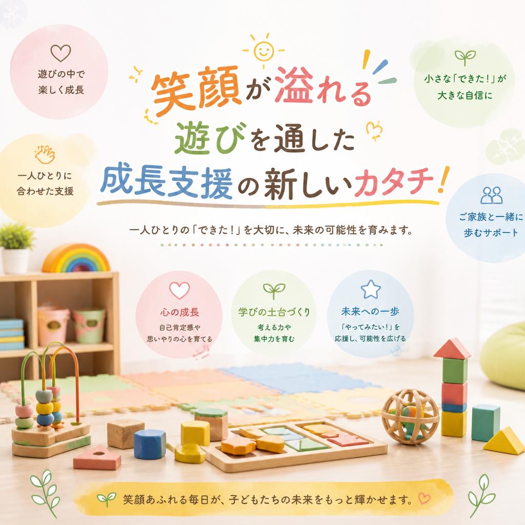 放課後等デイサービス/笑顔が溢れる遊びを通した成長支援の新しいカタチ！「こぱんはうすさくら香里ヶ丘教室」
