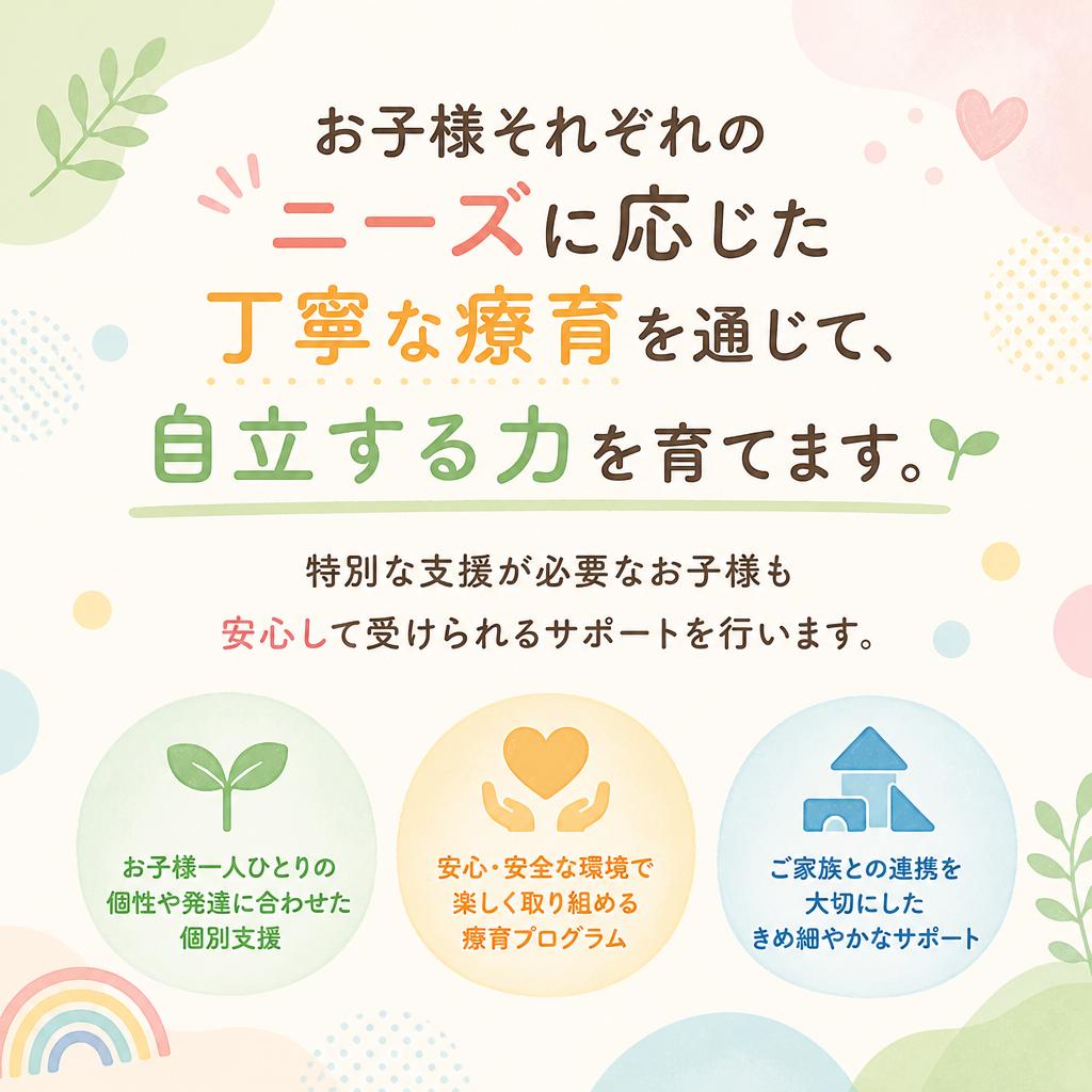 療育で育む自立支援