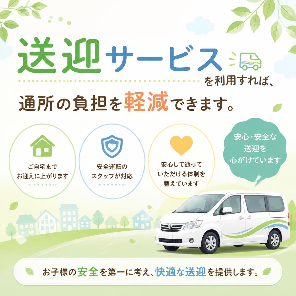 4. 安心の送迎サービス