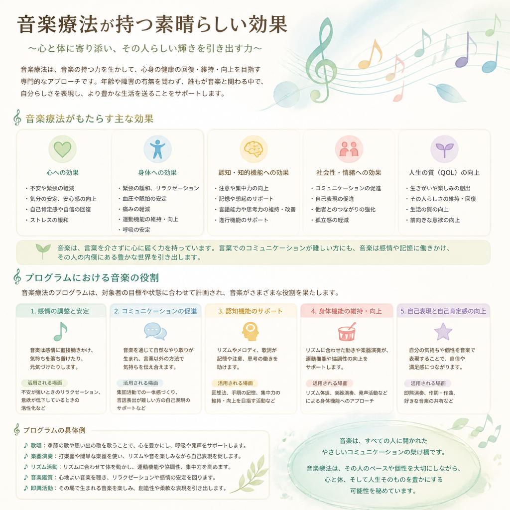音楽療法の重要性