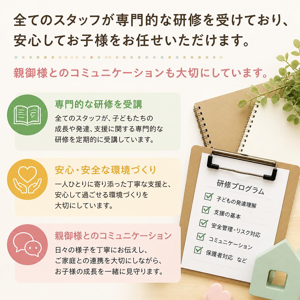 経験豊富なサポートスタッフ