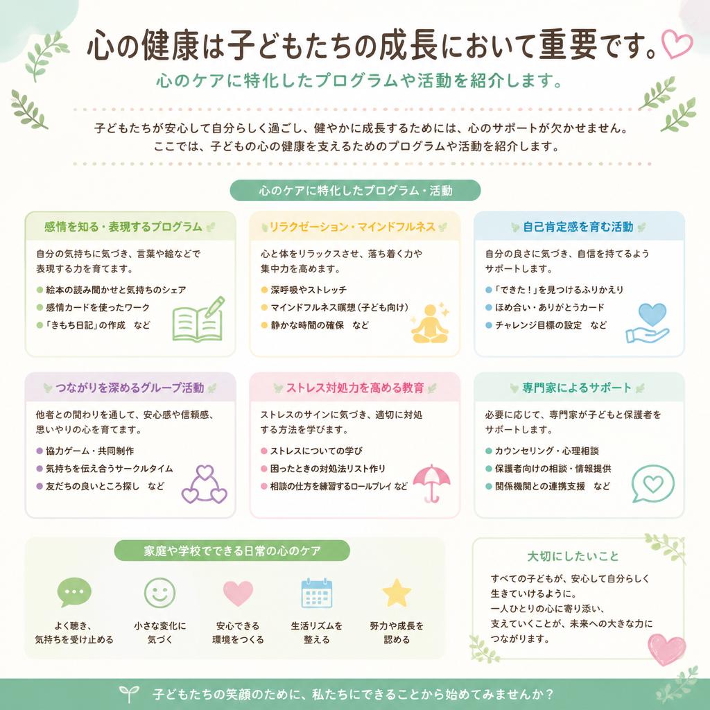 心のケアの重要性