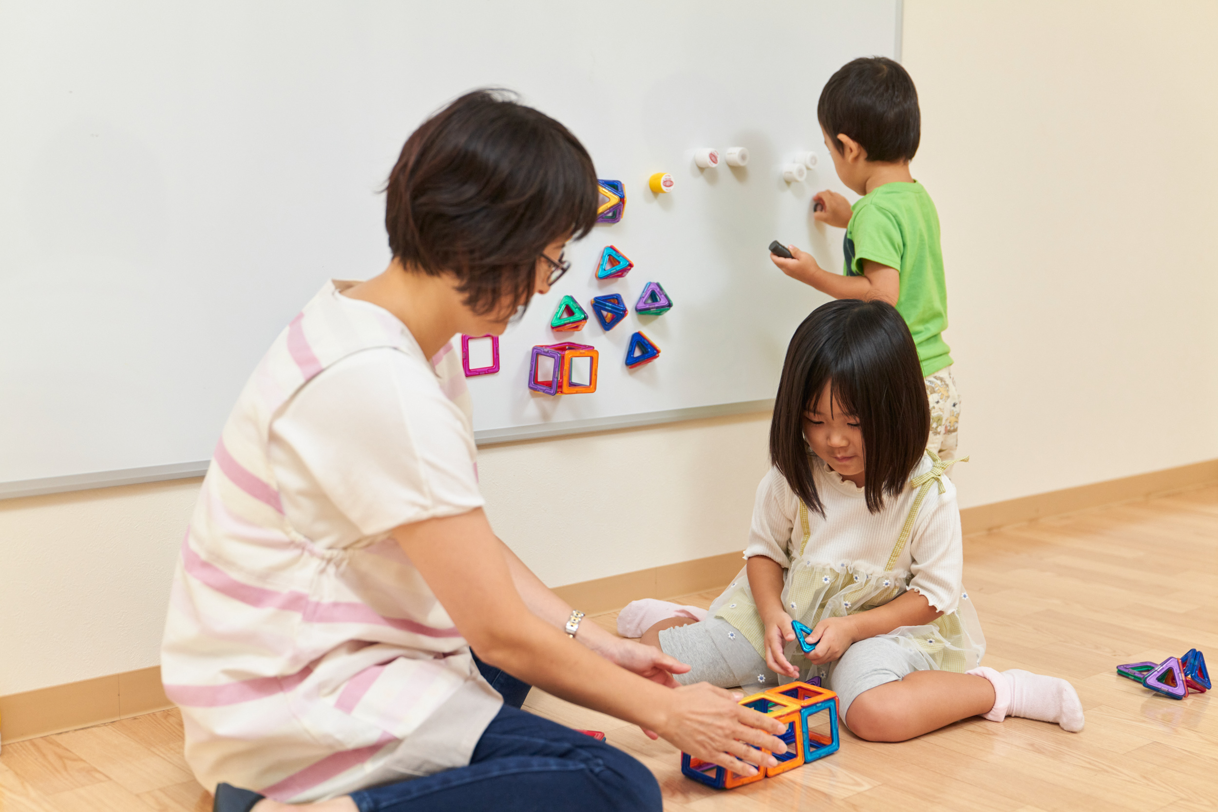 お子様との関わりを大切に